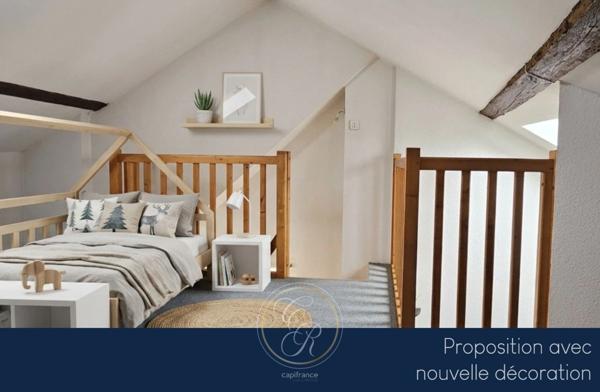 Appartement T3 duplex atypique – Hyper centre – Proche Jardin des Plantes - 75 m² utiles