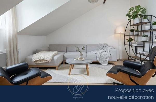 Appartement T3 duplex atypique – Hyper centre – Proche Jardin des Plantes - 75 m² utiles
