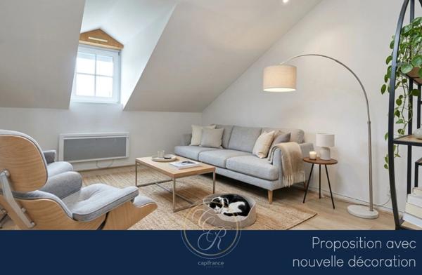 Appartement T3 duplex atypique – Hyper centre – Proche Jardin des Plantes - 75 m² utiles