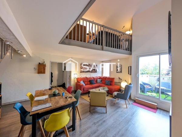 Beau duplex 115m² 4 chambres double box