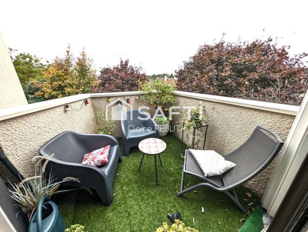 Beau duplex 115m² 4 chambres double box