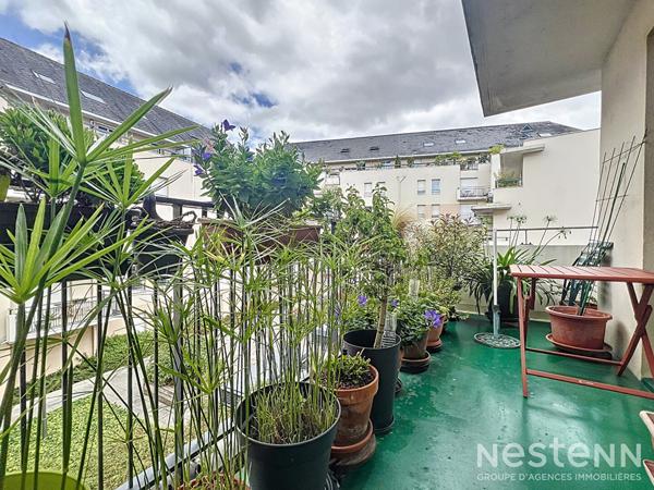 Appartement Angers 3 pièces, hyper centre d'Angers, stationnement, cave de 71.60 m2