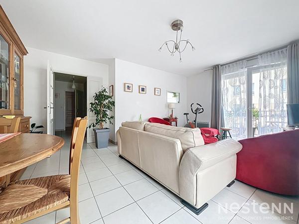 Appartement Angers 3 pièces, hyper centre d'Angers, stationnement, cave de 71.60 m2