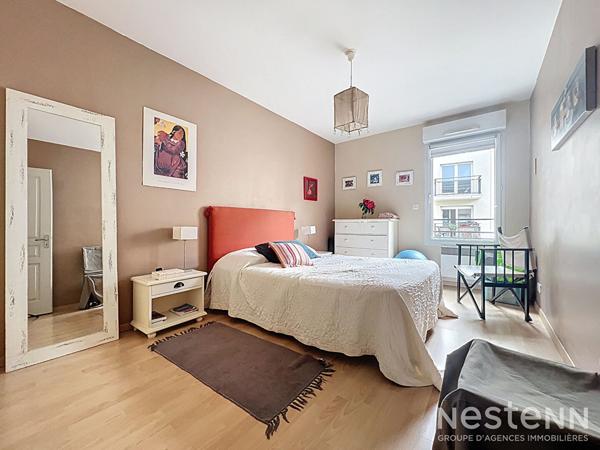 Appartement Angers 3 pièces, hyper centre d'Angers, stationnement, cave de 71.60 m2