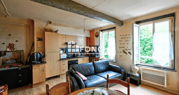 À vendre Studio 38 m² - Marines 95640