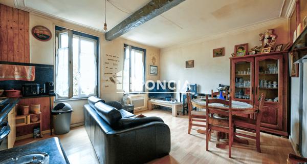 À vendre Studio 38 m² - Marines 95640
