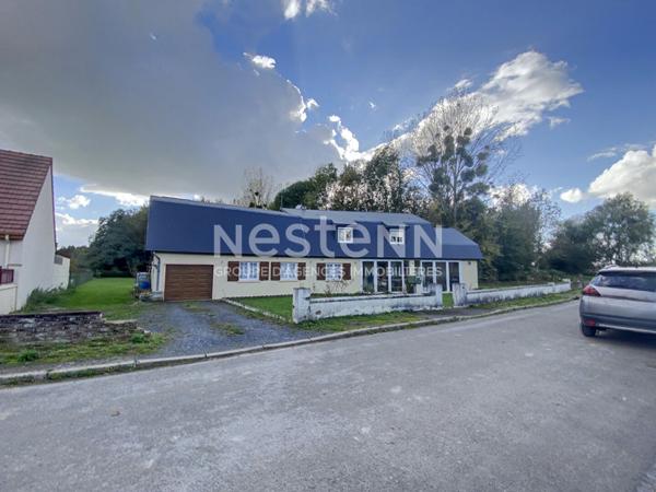 MAISON A VENDRE A CONDREN - INDIVIDUELLE - SPACIEUSE - 5 CHAMBRES - 155 m2 - TERRAIN 1611 M²