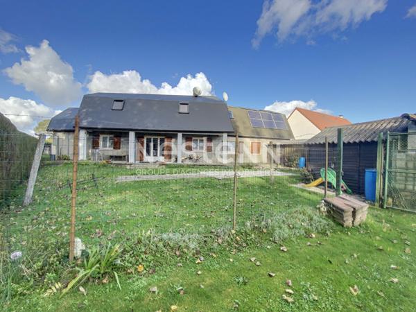 MAISON A VENDRE A CONDREN - INDIVIDUELLE - SPACIEUSE - 5 CHAMBRES - 155 m2 - TERRAIN 1611 M²
