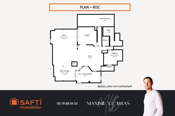 LOFT HYPER CENTRE CONCARNEAU 172 m2