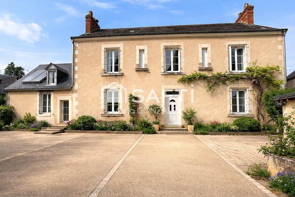 Presbytère emblématique au Sud de Tours, véritable trésor du XVIIIe siècle