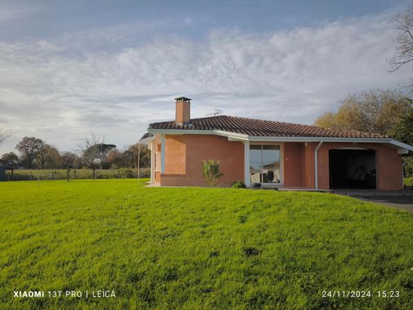 Maison Pouillon 3 pièce(s) 84 m2 sur terrain 1500 m2