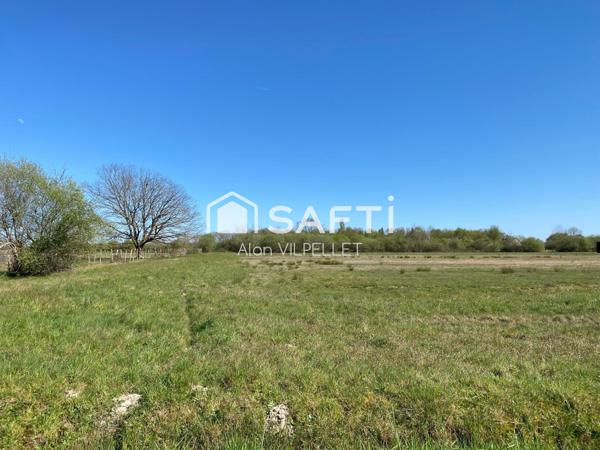 Terrain constructible à Mery sur Cher