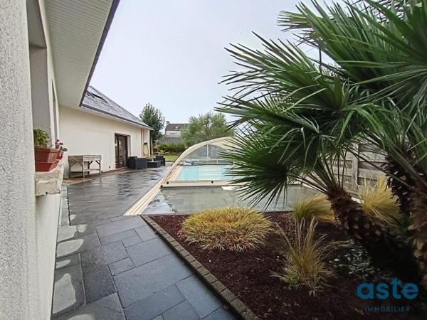 Maison 6 pièces 154 m² à Lannilis – Vie de plain-pied, 4 chambres, piscine et jardin