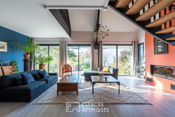 Généreuse villa d’architecte familiale