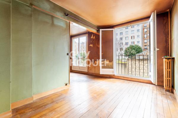 APPARTEMENT 2/3 PIECES de 50m2 - PARIS 15°PARC G.BRASSENS - A RENOVER
