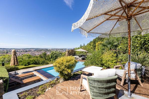 Propriété d’exception avec sa vue panoramique