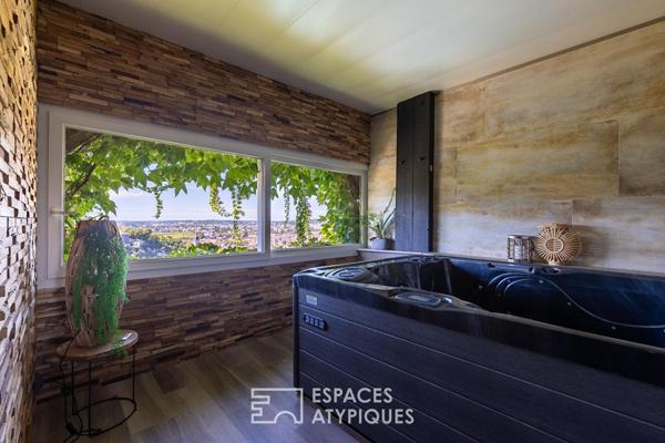 Propriété d’exception avec sa vue panoramique