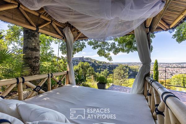 Propriété d’exception avec sa vue panoramique