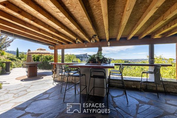 Propriété d’exception avec sa vue panoramique