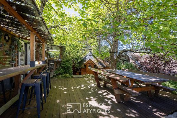 Propriété d’exception avec sa vue panoramique