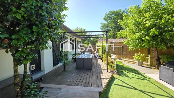 Maison 3 chambres - Beau terrain paysagé