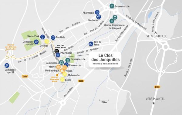 Terrain LE CLOS DES JONQUILLES Ploufragan | Lamotte