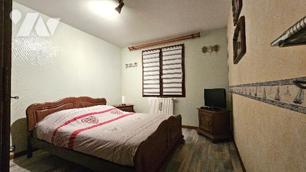 Maison T4 de plain-pied, jardin, sous-sol, garage à JALONS (51)