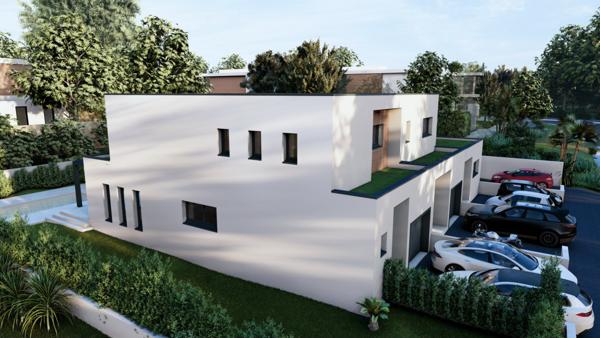 Lattes (34970) Maison contemporaine, 3 chambres, garage, place de parking- Lattes centre (34970)