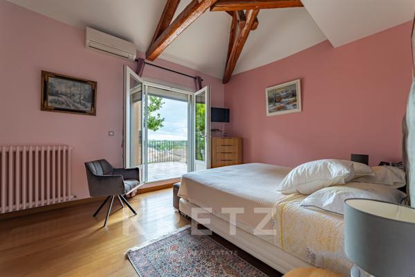 Propriété d'exception avec vue panoramique sur le Palais des Papes – Avignon