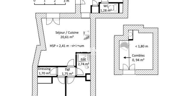 Location Appartement 3 pièces 56.16 m² - Clermont-ferrand 63000