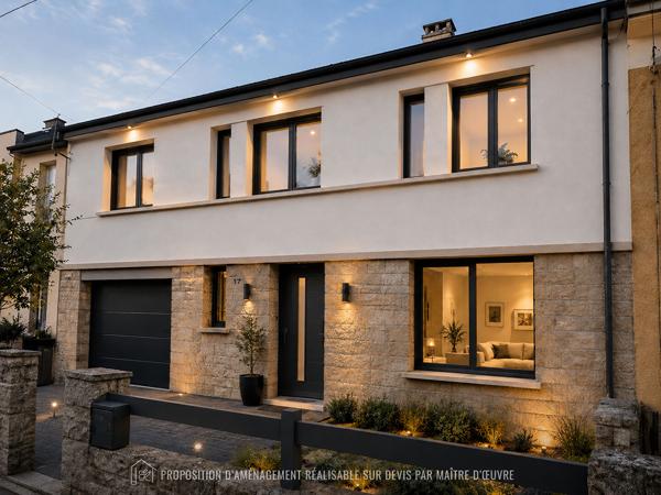 Quartier Poterie-Pommeraie, proche tous services, Maison au calme avec très beau potentiel (chiffrage par maitre d'oeuvre )