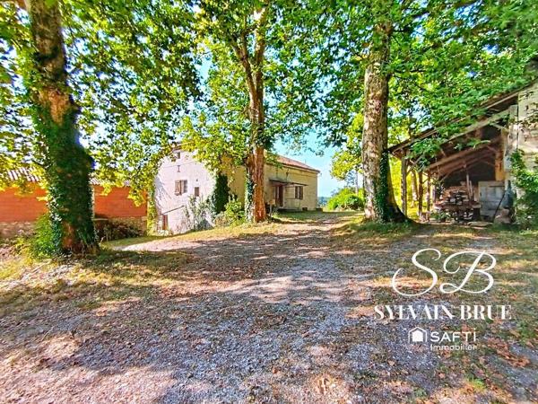 Domaine en pierre du Quercy à restaurer
