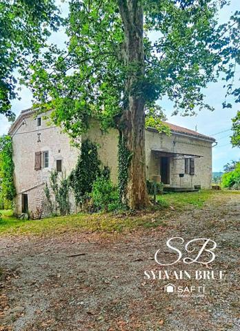 Domaine en pierre du Quercy à restaurer
