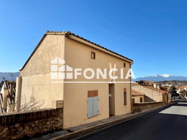 Location Maison 3 pièces 60.74 m² - 1 RUE COTE BALAGUER Elne 66200