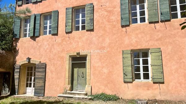 A vendre - Domaine agricole et sa Bastide - Sud Luberon -