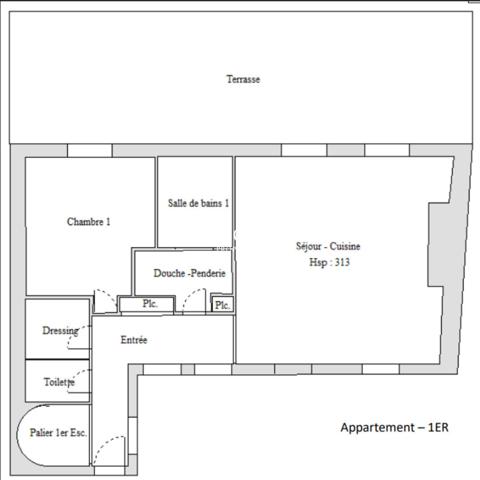 A vendre - appartement - 135 m² -  Paris  - 75005 -