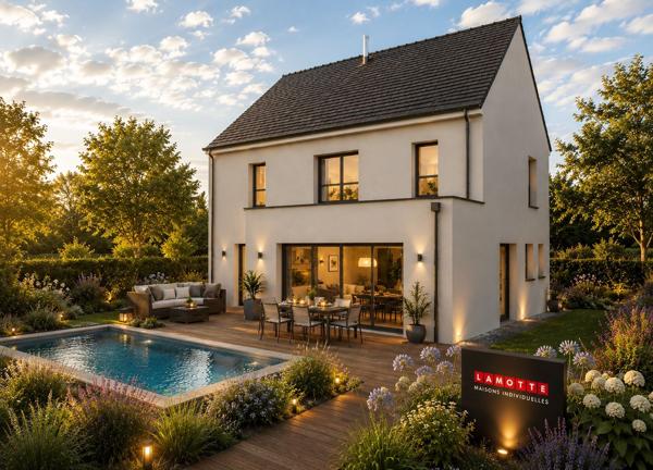Terrain + Maison à vendre 5 pièces - 140 m²