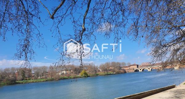 Appartement Vue Garonne en hypercentre de Toulouse