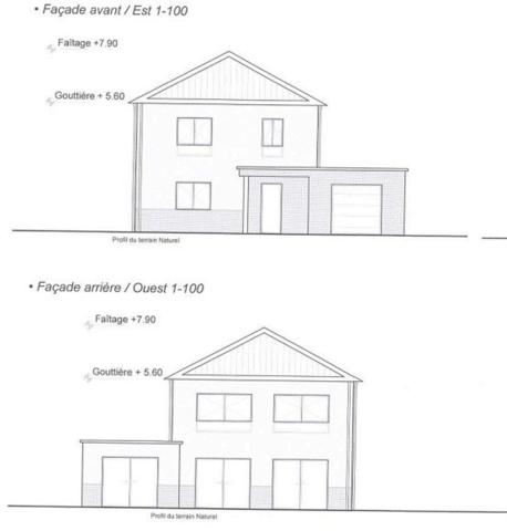 Maison en clos couvert