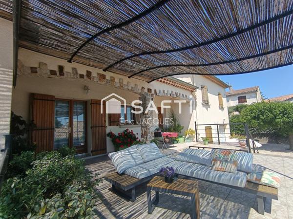 Villa avec vue panoramique Cévennes et Gardon