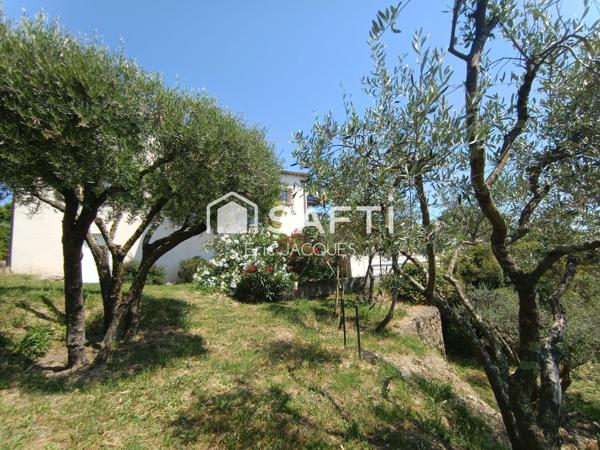 Villa avec vue panoramique Cévennes et Gardon