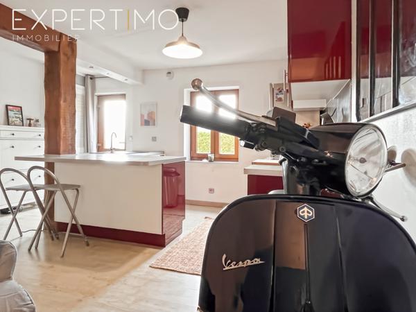 Breux-Jouy (91650) Charmante maisonnette au calme – Centre village, 1 chambre + bureau, extérieur 21 m²