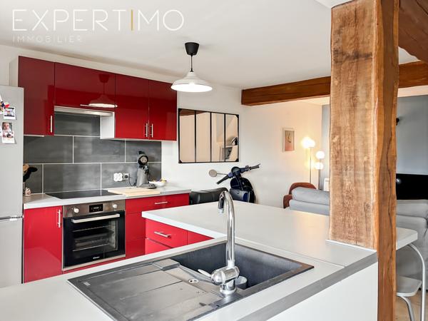 Breux-Jouy (91650) Charmante maisonnette au calme – Centre village, 1 chambre + bureau, extérieur 21 m²