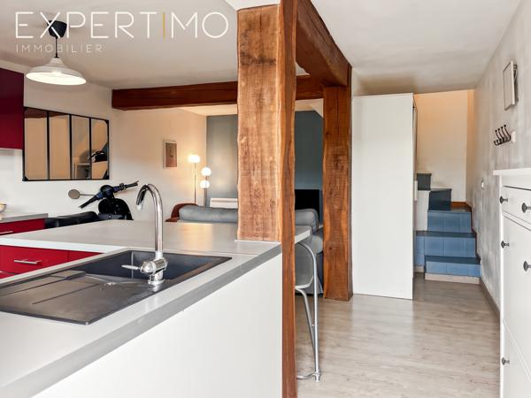 Breux-Jouy (91650) Charmante maisonnette au calme – Centre village, 1 chambre + bureau, extérieur 21 m²
