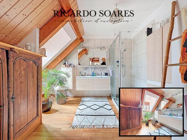 LONGÈRE RÉNOVÉE EN 2016 / 160m2 AU SOL / 3 CHAMBRES / SEJOUR 45m2 / GARAGE / TERRAIN 1015m2