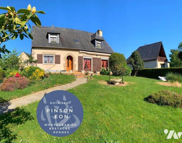 Maison familiale sur sous-sol complet – 3 chambres, jardin clos de 1163 m²