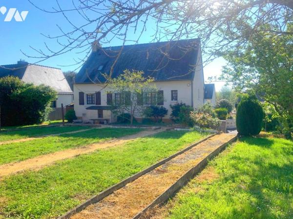 Maison familiale sur sous-sol complet – 3 chambres, jardin clos de 1163 m²