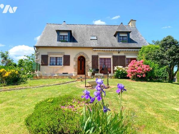 Maison familiale sur sous-sol complet – 3 chambres, jardin clos de 1163 m²