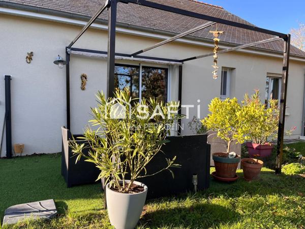 Maison au calme avec jardin, garage et 3 chambres