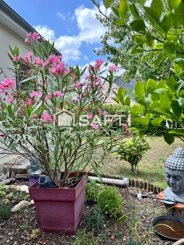 Maison au calme avec jardin, garage et 3 chambres